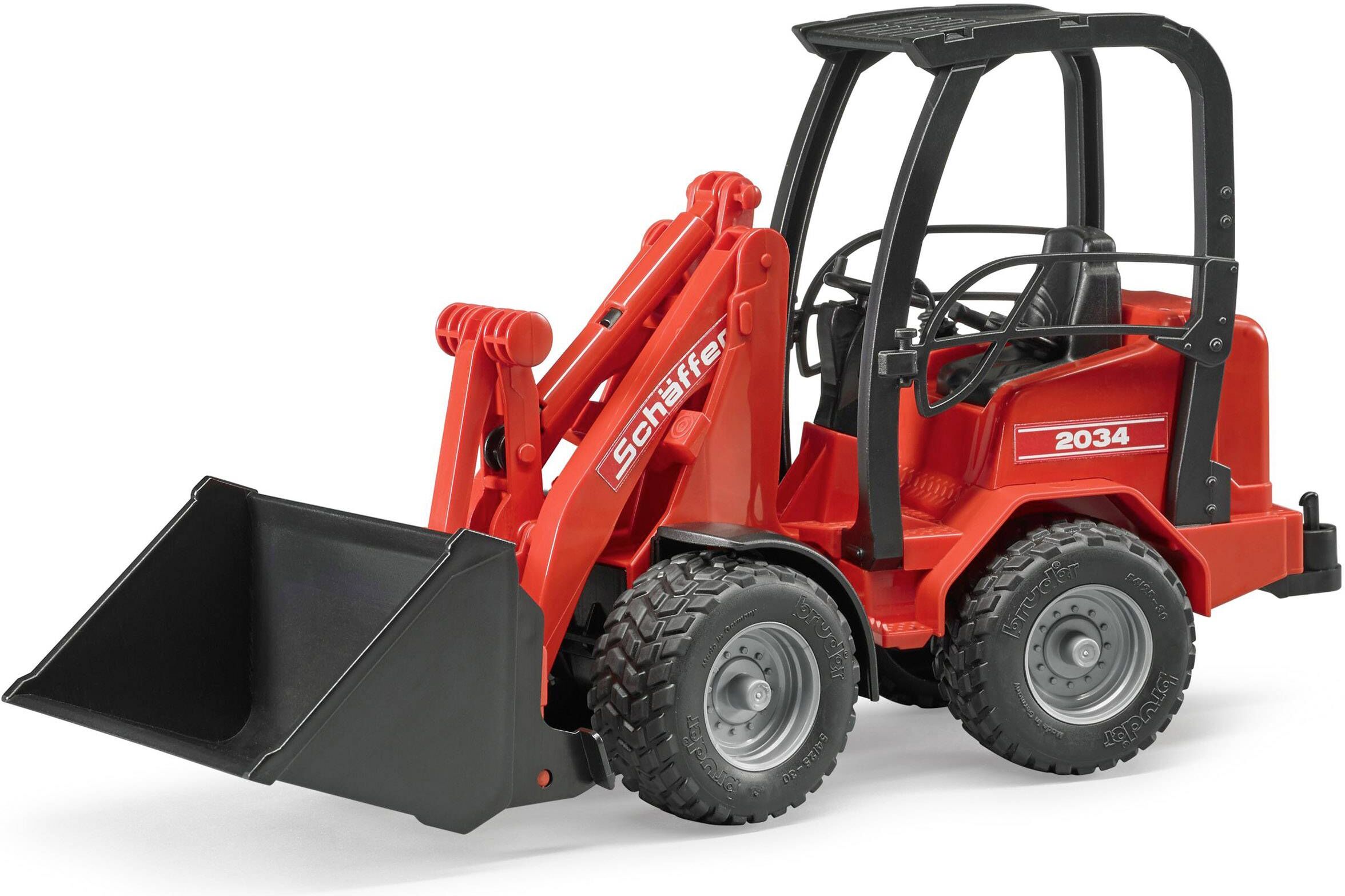 BRUDER Cargadora compacta Schaffer 2034