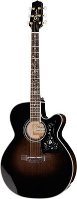 Takamine EF450C-TT TBB w/Softcase Transparent Blackburst Hochglanz