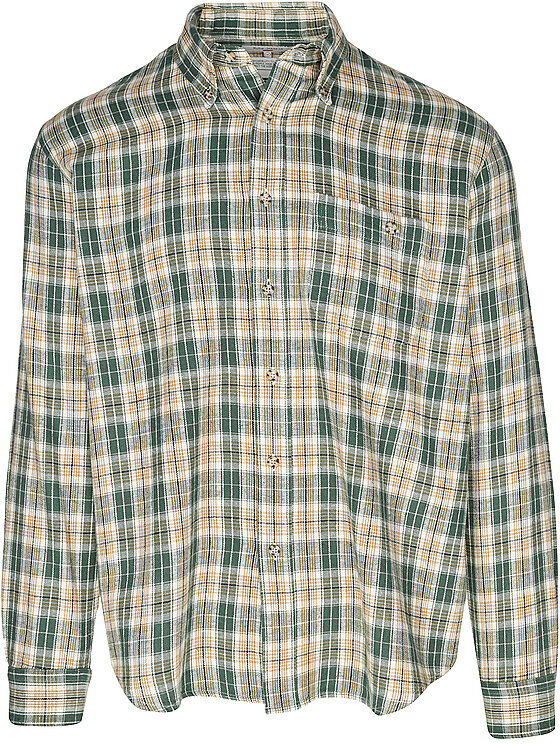NUDIE JEANS Hemd Regular Fit JULIAN FARMERS dunkelgrün   XL XL