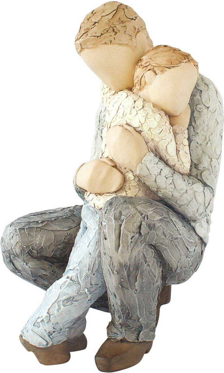 Arora Design Beeldje In Safe Hands van Welch, Polystone, 17 cm hoog