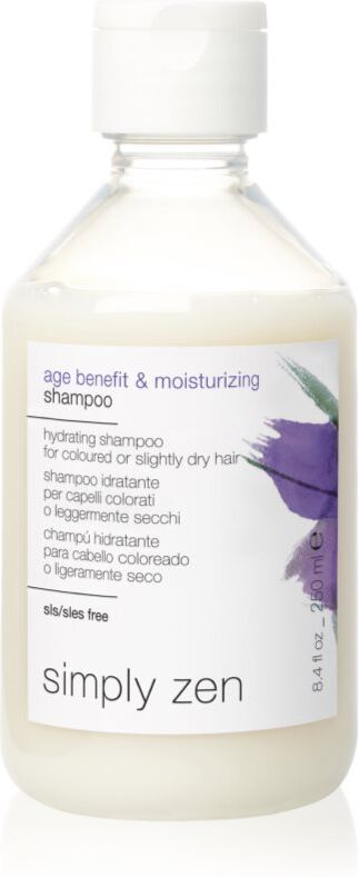 Simply Zen Age Benefit & Moisturizing shampoing hydratant pour cheveux colorés 250 ml