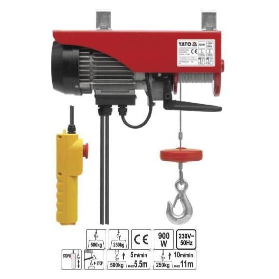 Yato ROPE WINCH 900W 250 (YT-5904)
