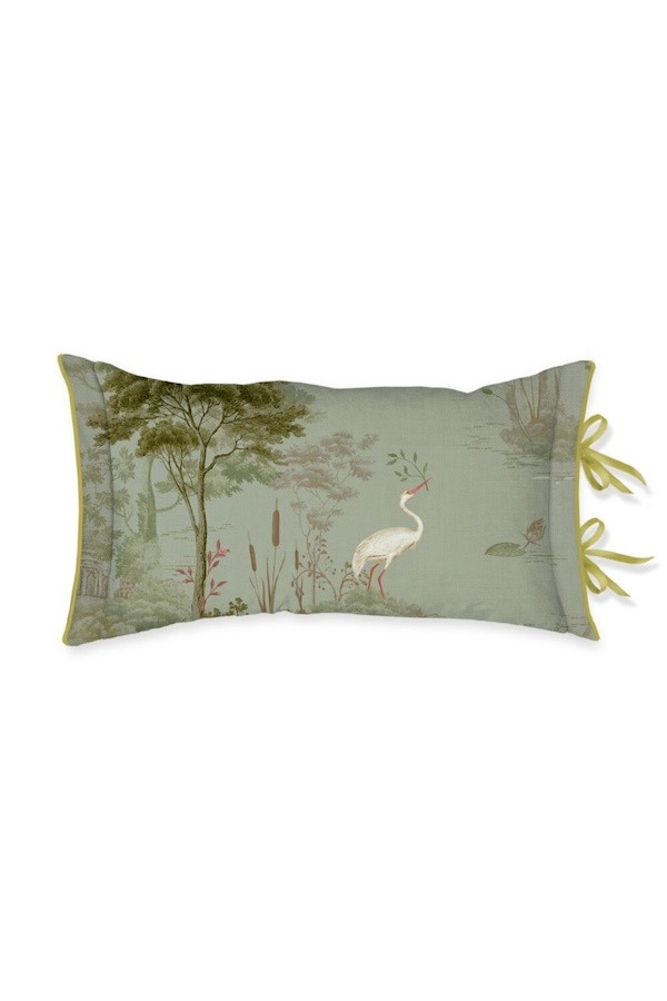 Pip Studio Darjeeling Days kussen groen