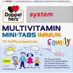 Doppelherz Multivitamin Mini-Tabs Family System 20 ST