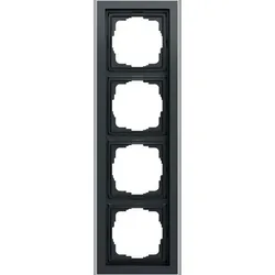 Gira Abdeckrahmen 4f flach Gira 0214735