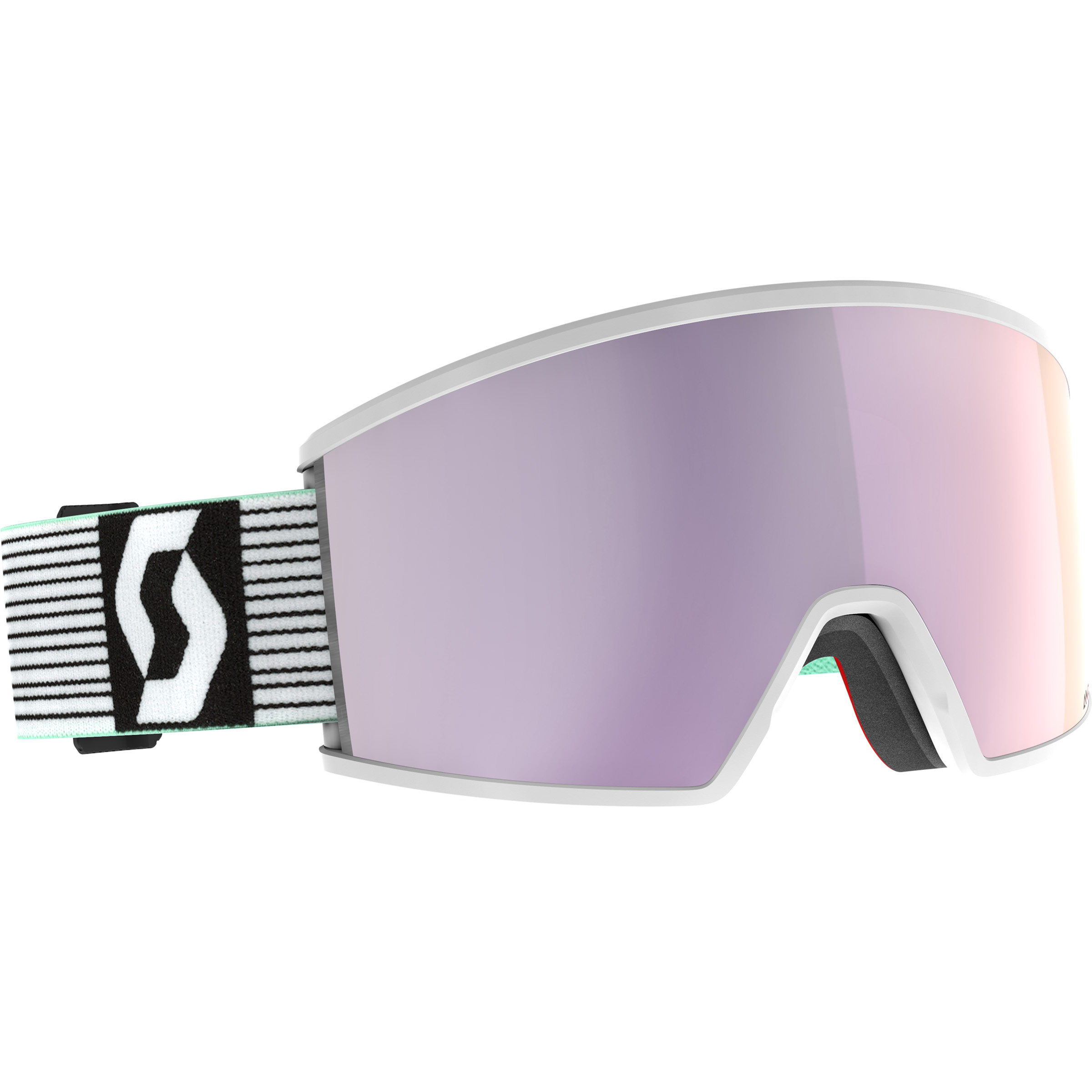 Scott Ambit Skibrille Skibrillen weiss Skifahren | Freeride
