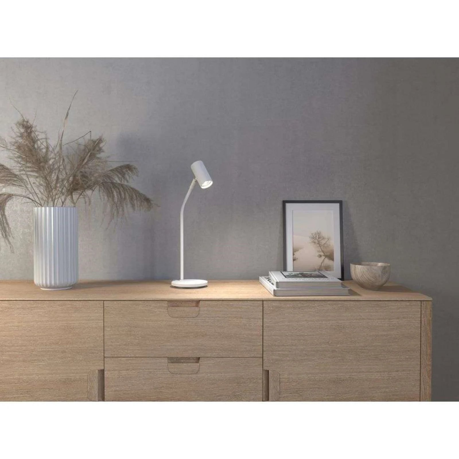 Belid Tyson Taffelamp White - Metaal - Voor de Woonkamer