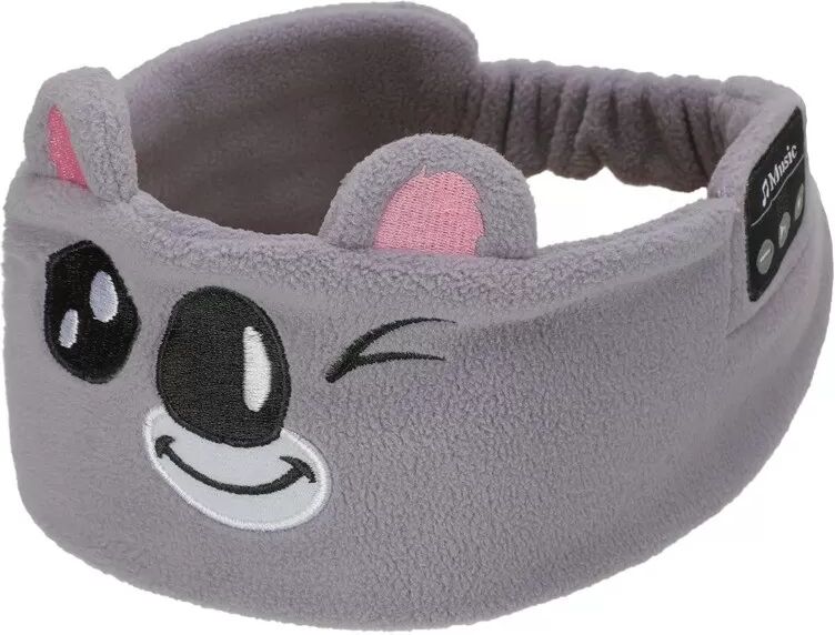 INF Serre-tête Bluetooth Design Animal - Casque sans fil en polaire avec longue autonomie