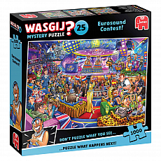 Jumbo Spiele Wasgij Mystery 25 - Eurosound Contest - 1000 Teile 302155