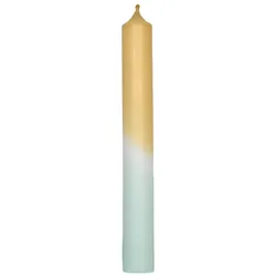 Kerzenfarm Hahn Dip Dye Stabkerze Mandarin-Mint