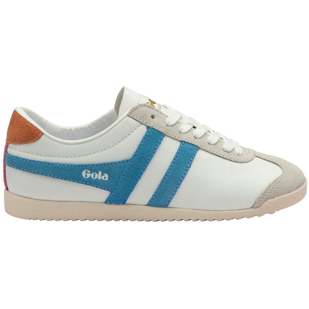 Gola Bullet Pure Sneaker Women white/lake/terracotta (EW) 39 CLA366-EW-39-whitelaketerracotta