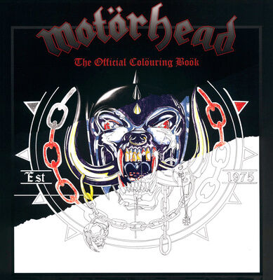 Rock n Roll Colouring Motörhead Colouring Book