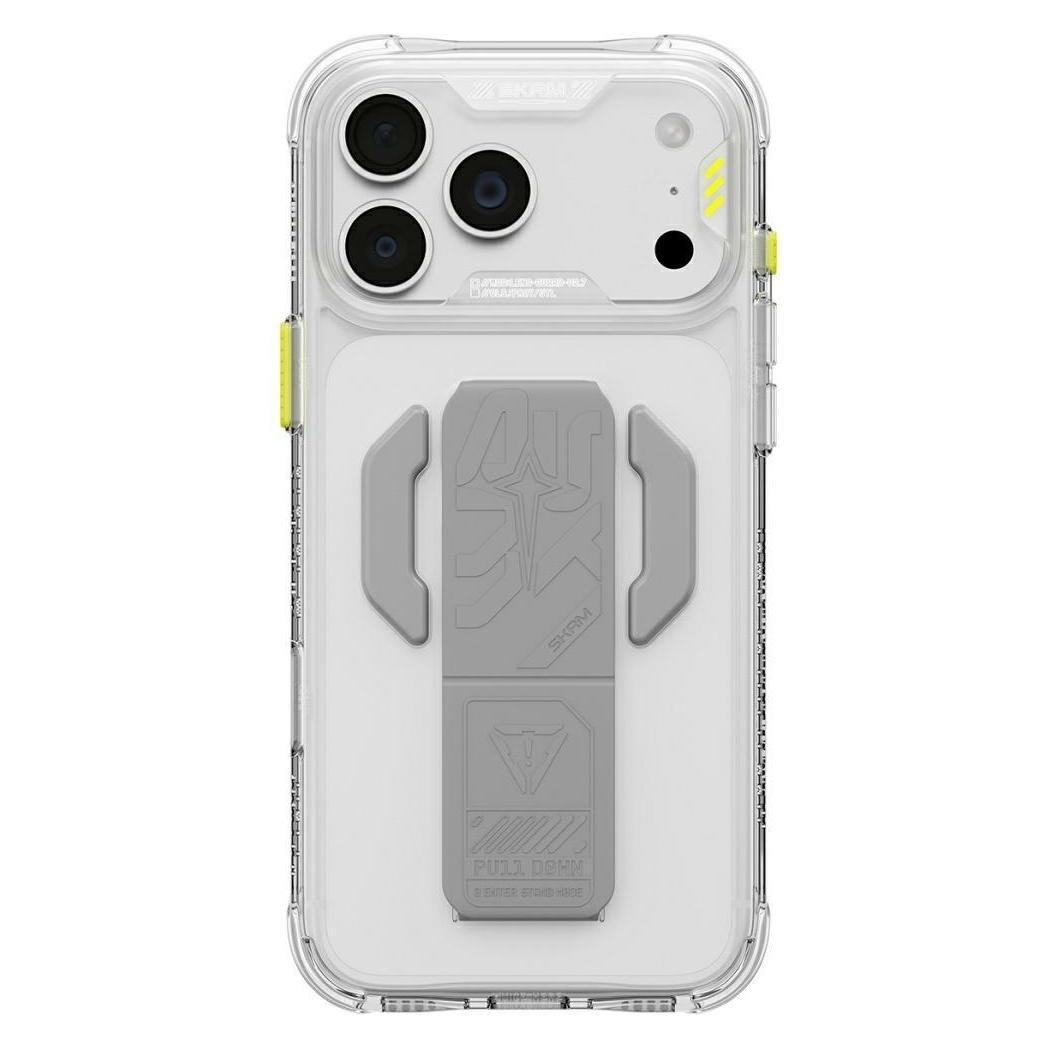 Skinarma Etui Helio CE Grip Stand do iPhone 18 Pro / 17 Pro przezroczysty (Apple iPhone 17 Pro, Apple iPhone 18 Pro) (Skin000406)