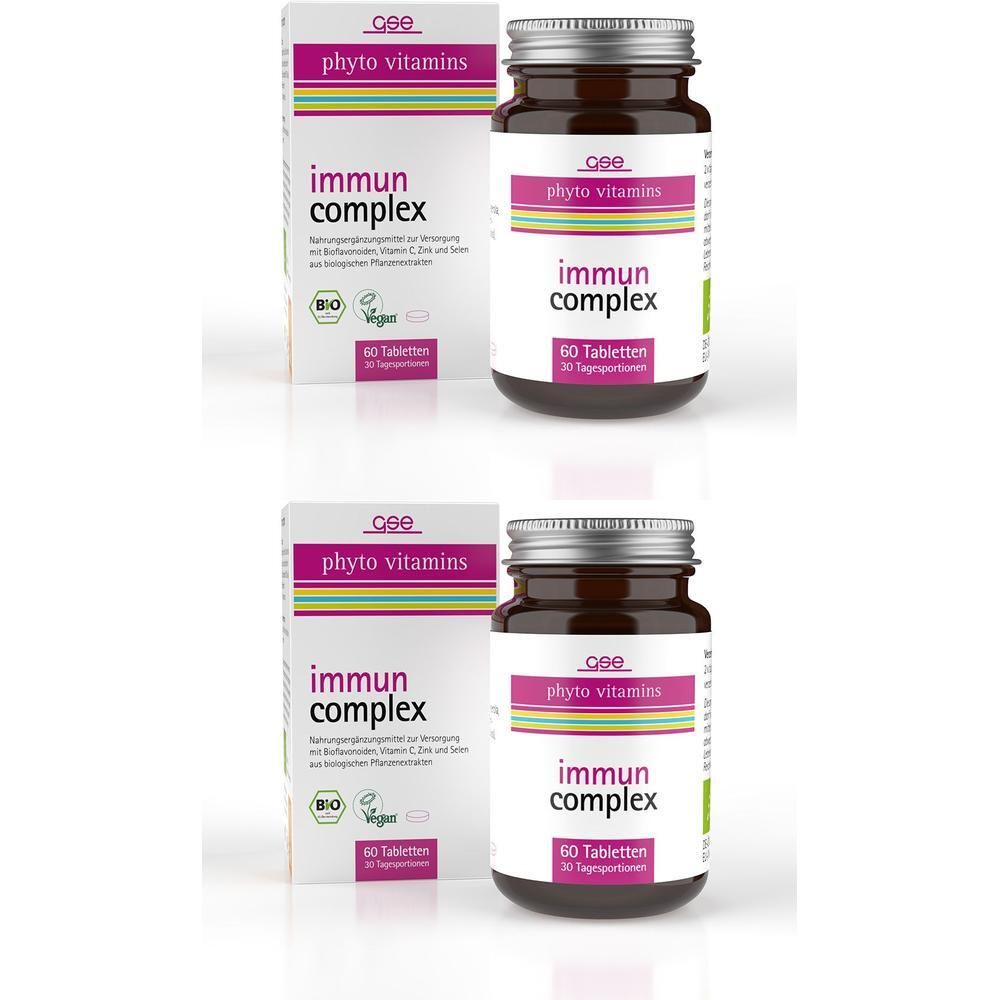 GSE Immun Complex Bio Phyto Vitamins Tabletten x2 2x60 St