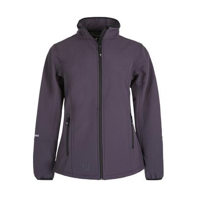 Softshelljacke WHISTLER "Covina", Damen, Gr. 38, lila, 94% Polyester, 6% Elasthan, unifarben, normal, hoch geschlossener Ausschnitt, Jacken Softshelljacke, mit wasser- und winddichtem Funktionsmaterial