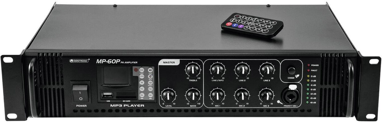 Omnitronic Mp-60p Ela-Mischverstärker