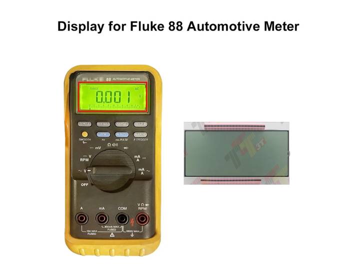 Écran pour multimètre automobile Fluke 88