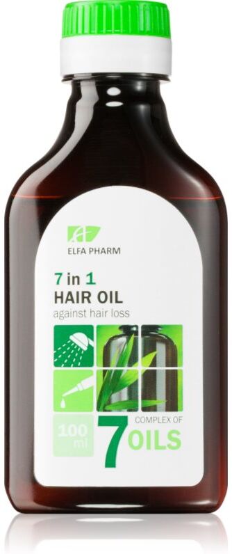 Elfa Pharm Intensive Cosmetic Complex Of 7 Oils 7in1 Hair Oil huile régénérante cheveux anti-chute 100 ml