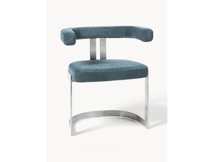 Chaise cantilever rembourrée Gianni