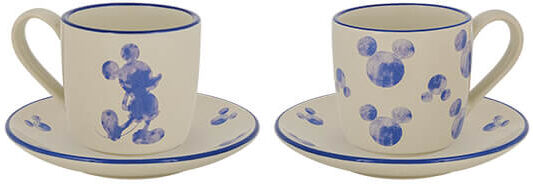 Disney Mono Espresso Cup and Saucer Set of 2