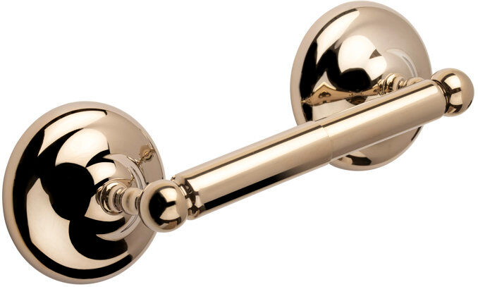 Croydex Wall Mounted Toilet Paper Holder Antique Gold 7.5cm H X 24cm W X 7.5cm D