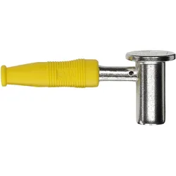 Merten WinkelBuchsenstecker Potentialausgleich, Elektronikkabel + Stecker