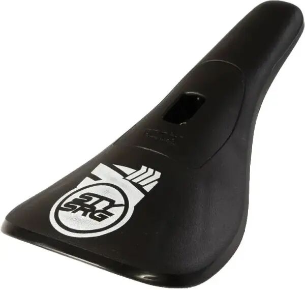 BMX Sattel Stay Strong Fast Chevron Plastic (Schwarz/Weiß)