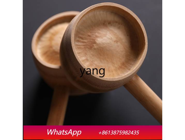 Cuillère à riz en bois massif CX pour bain, cuisine et ménage, grande cuillère à eau de Javel pour baignoire