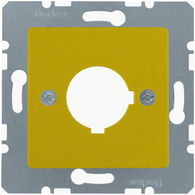 Berker Plaque centrale pour appareil de signalisation/commande 143207 (143207)