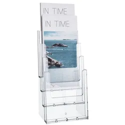 helit Prospekthalter »the helpdesk H23520« transparent, 11.5x25.5x3 cm