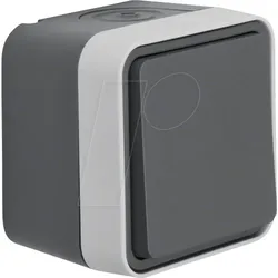 BERKER 30773505 - Kreuzschalter AP W.1 grau
