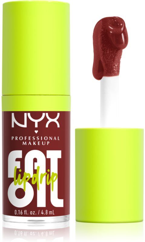 NYX Professional Makeup Fat Oil Lip Drip lip oil shade Inside Scoop 4.8 ml