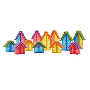 Weplay Bausteine KF0016, ab 2 Jahre, Crystal Village, 36 Stück