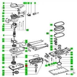 FESTOOL Rillenkugellager für RS 100 Q