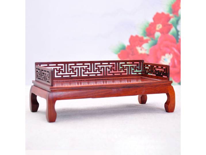 Meubles miniatures de maison de poupée de Style chinois, modèle de décoration de scène de chambre à coucher