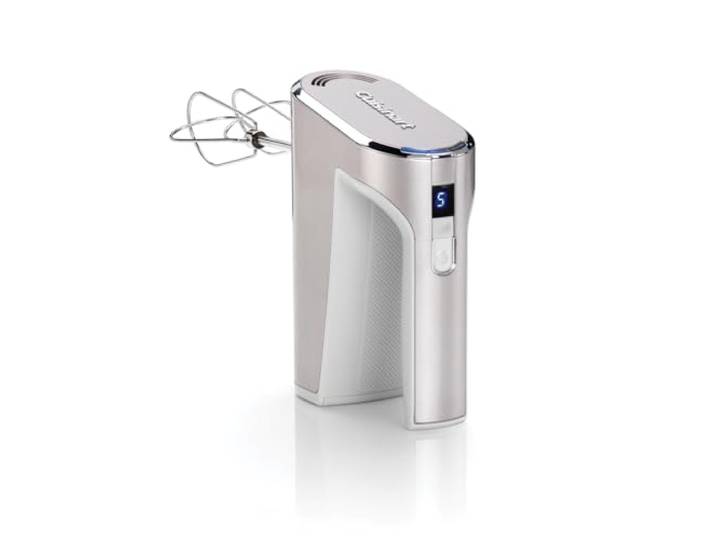 Cuisinart Cordless Power Hand Mixer Cake Mixer zum Backen Edelstahlschläger, 5 Geschwindigkeiten wiederaufladbar 20 Minuten Dauerbetrieb Spülmaschinenfest Elektrischer Handmixer
