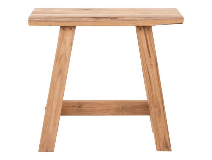 Banc en teck naturel recyclé 50 cm