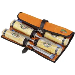 Kirschen Zimmermannsbeitelsatz /Velourledertasche 1958000 Rolltasche Stechbeitel