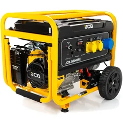 JCB Benzin Stromgenerator G8000PE Stromerzeuger 7900W (7,9 kW) 15 PS E-Start AVR