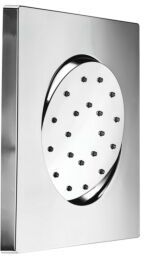 Herzbach Living Spa iX Seitenbrause 11674500209 edelstahl, Unterputz-Montage, eckig