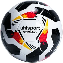 uhlsport Nation Deutschland Fußball WM 2026 Freizeitball schwarz/rot/gelb