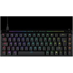 ASUS ROG Falchion Ace 75 HE (DE, Kabelgebunden), Tastatur, Schwarz