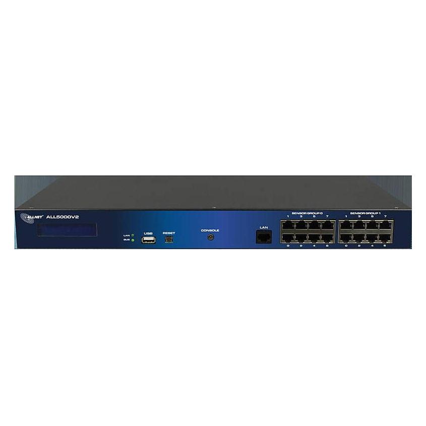 Allnet MSR Zentrale ALL5000v2 inkl. 16 Sensor Ports & 19 für IP Gebäude Automation (ALL5000V2)