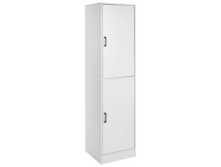 Beliani Schuhschrank Weiß Canberra, 43x170x40 cm, Garderobe, Schuhaufbewahrung, Schuhschränke