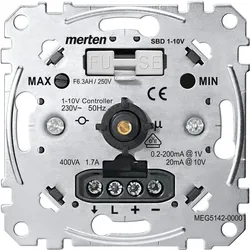 Merten Elektronik- MEG5142-0000 Potentiometer Einsatz 1-10V, Widerstand