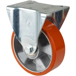 BS Rollen, Möbelrollen, Transp.geräte-Bockrolle,Rad Ø 160mm, L410.B90, 400kg, stahl verzinkt