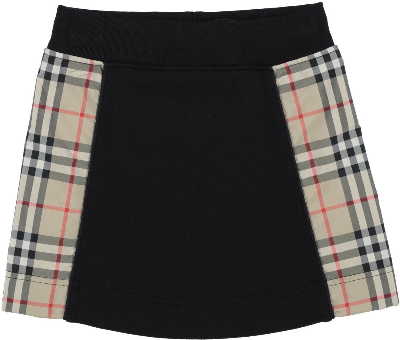 Burberry Falda infantil Chica Negro 4,6,8 Chica