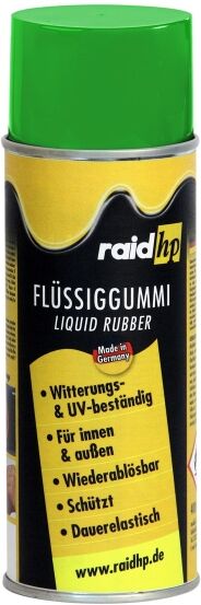Raidhp Sprühfolie / Karosseriefolie Felgen-Flüssiggummi Grün Matt (400 Ml) 380206 0.4l