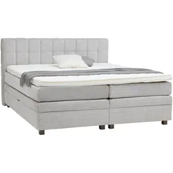 Boxspringbett Liam Hellgrau ca. 180x200cm