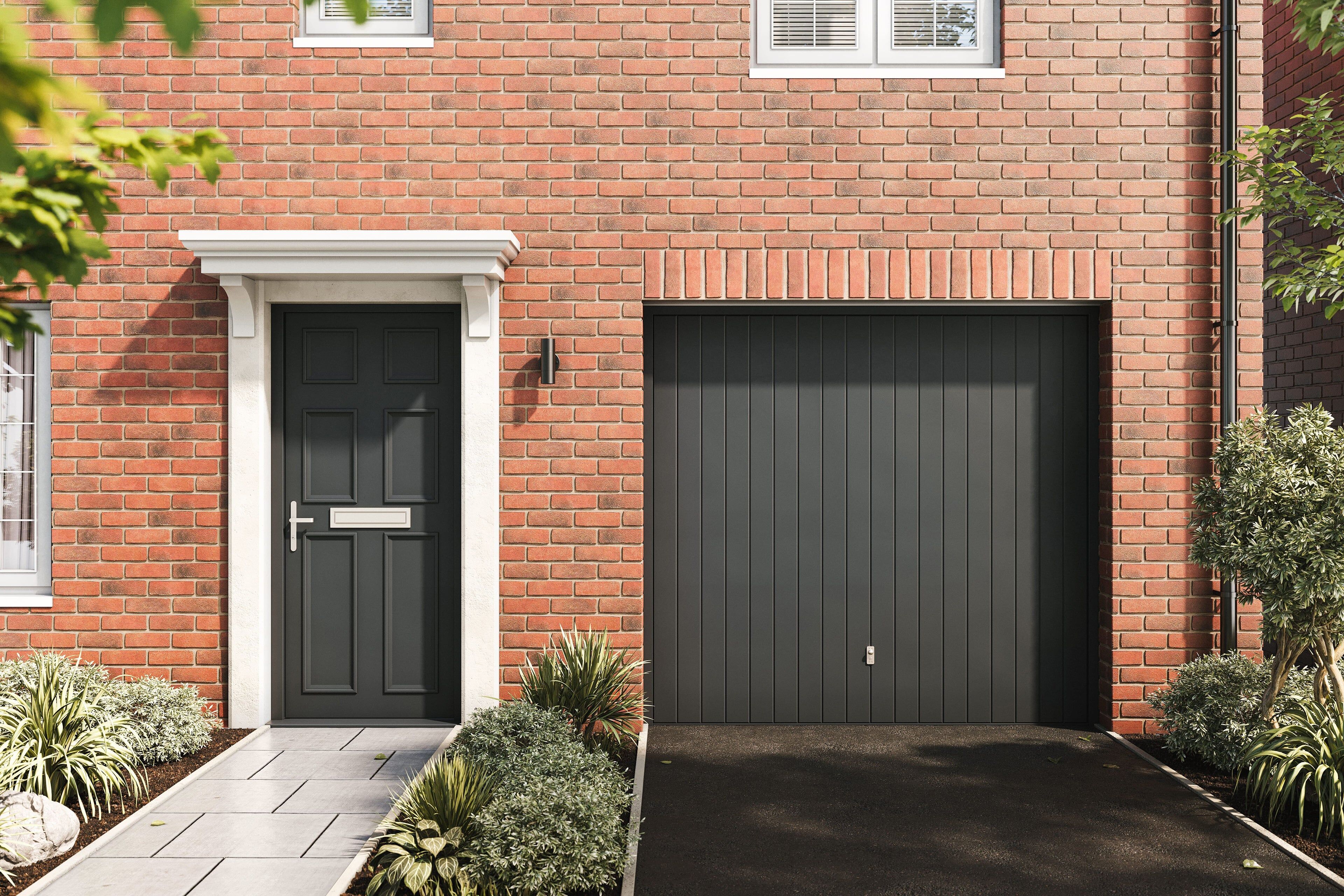 Hemway Exterior Paint   Matt Acrylic   Anthracite Grey   Eco Friendly   Wood & Masonry - Anthracite Grey - 2.5L
